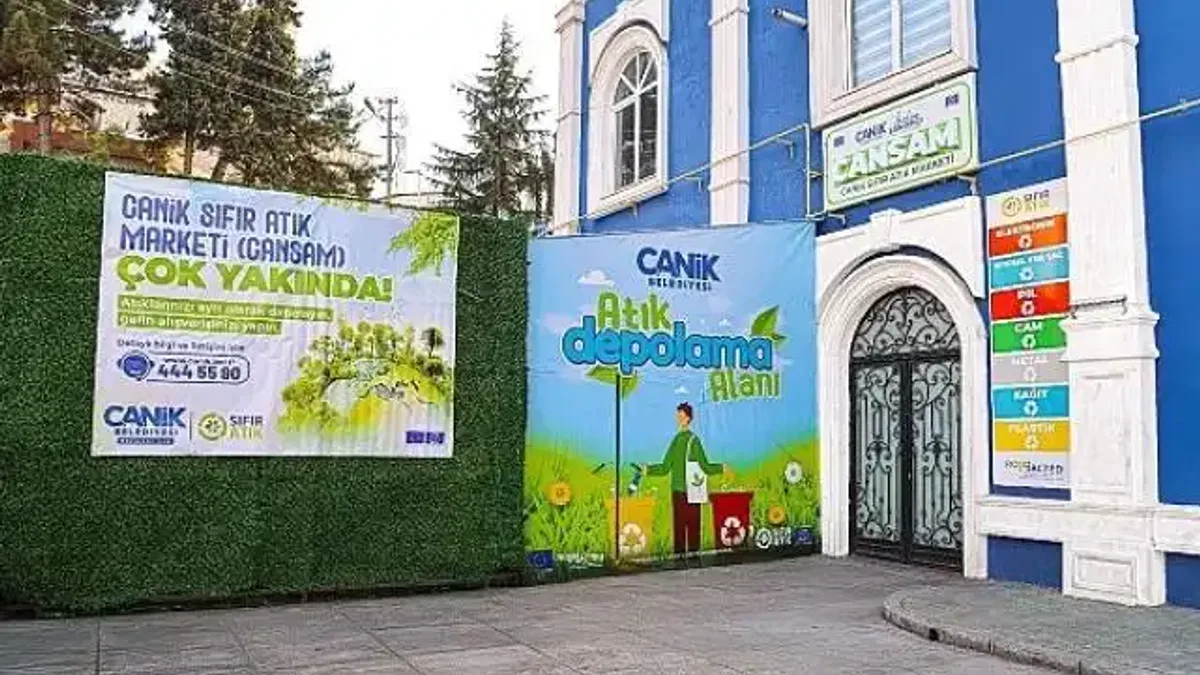 Canik'ten Ekonomiye Dev Katkı: Atığı Getir, Alışverişi Yap