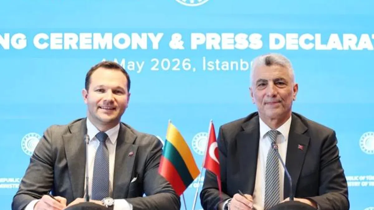 Türkiye–Litvanya ticaretinde hedef 2 milyar dolar