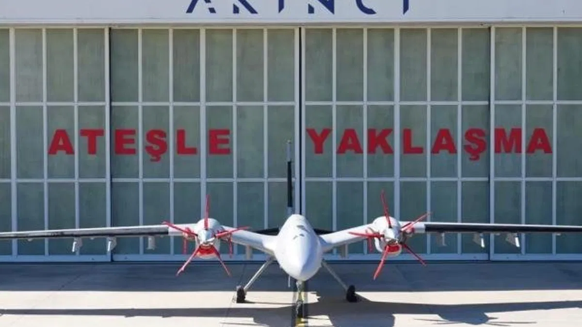 Jandarma'nın ilk 'AKINCI İHA'sı envanterde