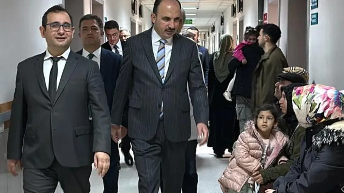 Konya'da Başkan Altay  hastaları ziyaret etti
