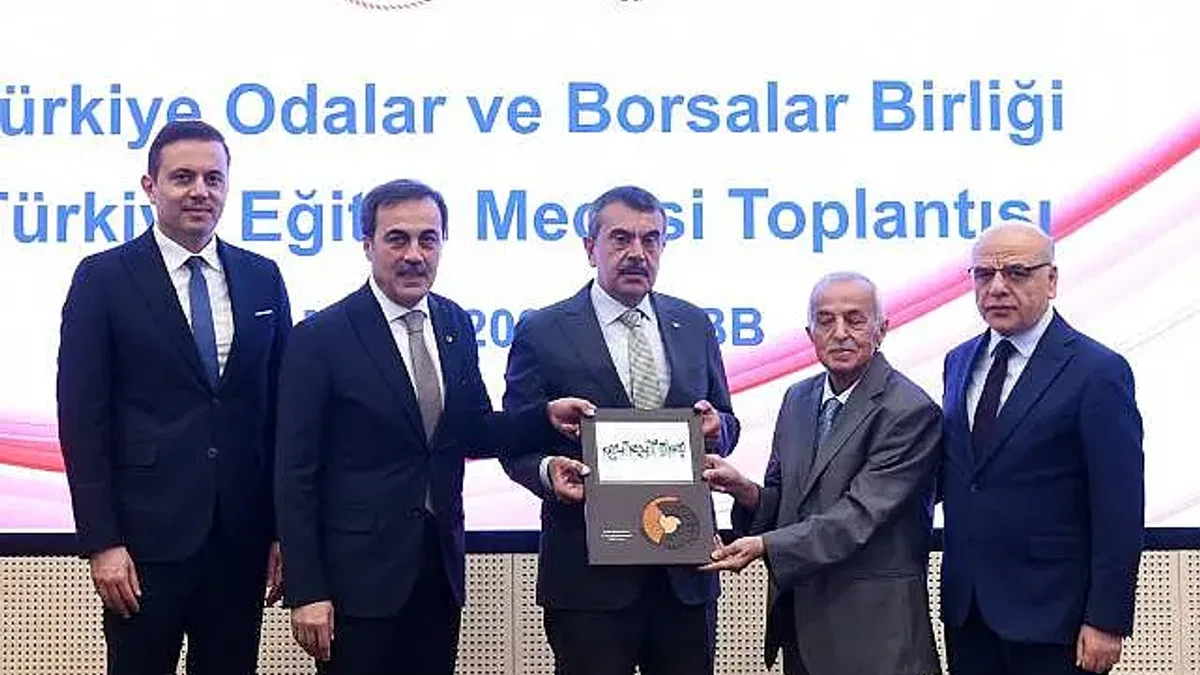 Yeni müfredat, Bakan Tekin’in katılımıyla TOBB Eğitim Meclisi’nde masaya yatırıldı