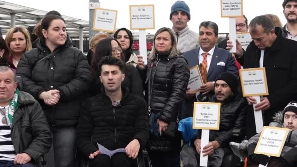 Bursa Osmangazi Kent Konseyi Engelliler Meclisi'nden ÖTV tepkisi