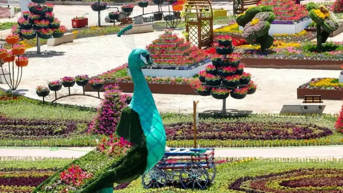 Konya Selçuklu Çiçek Bahçesi yeni sezona kapılarını açıyor