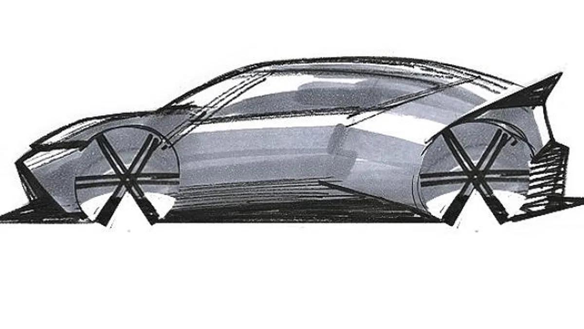 Hyundai, IAA Mobility 2025 Öncesinde Concept THREE'nin İlk Çizimini Paylaştı